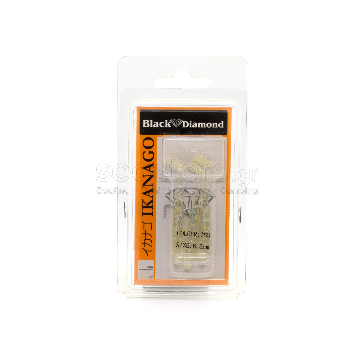 Ψαράκι Black Diamond Ikanago 6.5cm 1 Ψαράκι Black Diamond Ikanago 6.5cm