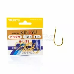 Αγκίστρια Kinryu H-Line No12 χρυσό