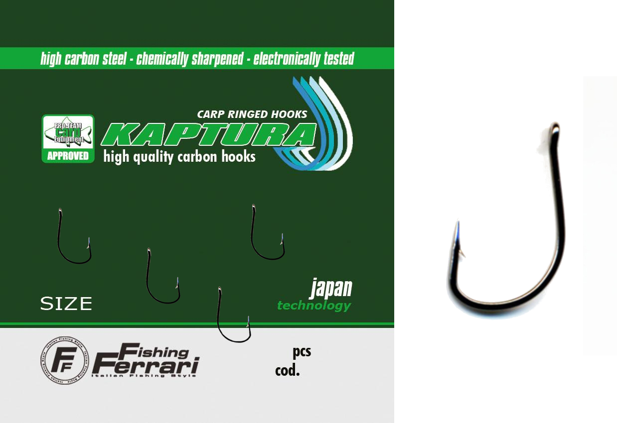 Mustad Αγκίστρια Kaptura Carp Ringed Hooks No8 2 Mustad Αγκίστρια Kaptura Carp Ringed Hooks No8 - Image 2