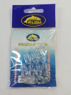 Χάντρες RLinea για κούμπωμα παράμαλλου 17x9mm 25τμχ