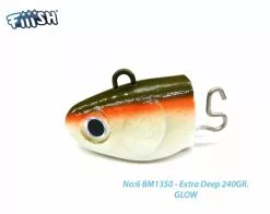 Μολυβοκεφαλή Fiiish Black Minnow Extra Deep No6 240gr Candy Gree