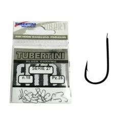 Αγκίστρια Tubertini Serie-27 Black Chrome 25τμχ Νο14