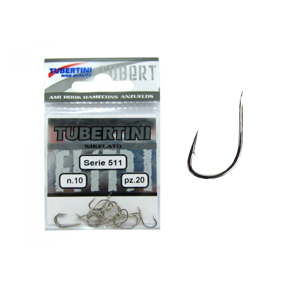 Αγκίστρια TUBERTINI Serie-511 20τμχ 1 Αγκίστρια TUBERTINI Serie-511 20τμχ