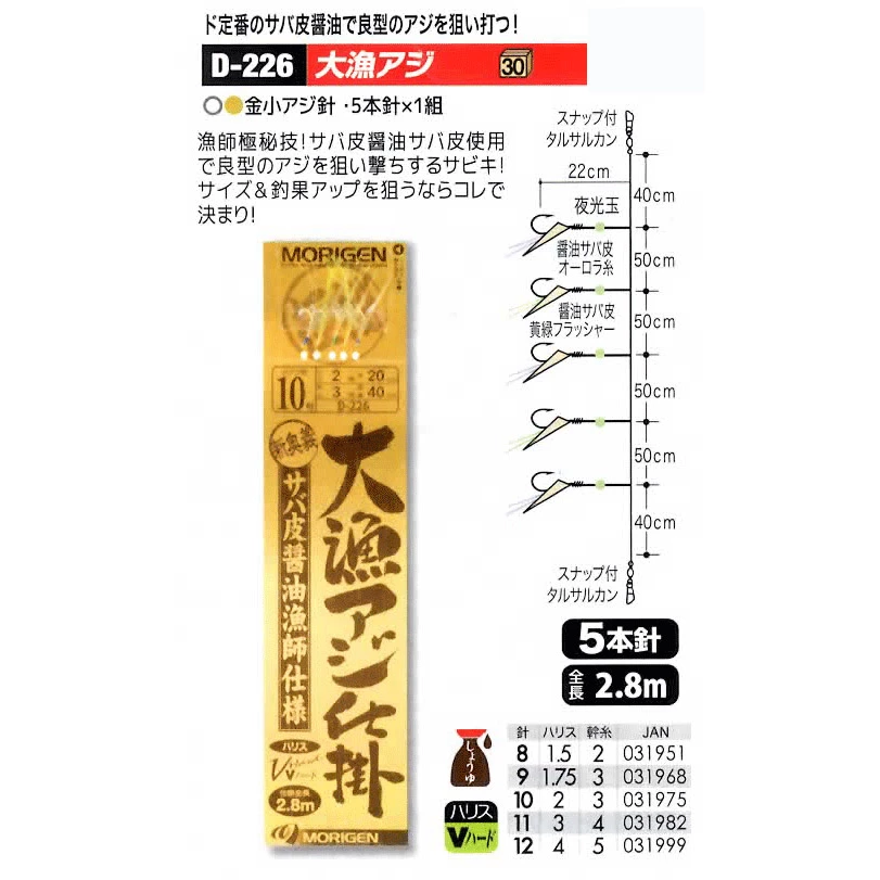 Τζαπαρί Morigen D-226 No10 1 Τζαπαρί Morigen D-226 No10